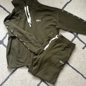 Two piece Madewell Sweatsuit